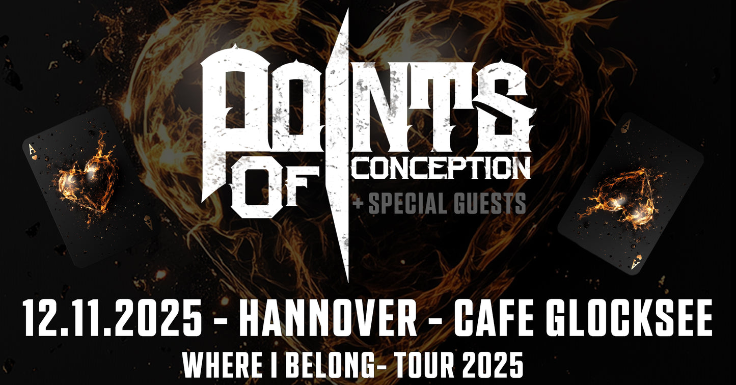 Points Of Conception - Ticket - Hannover 12.11.2025 VVK