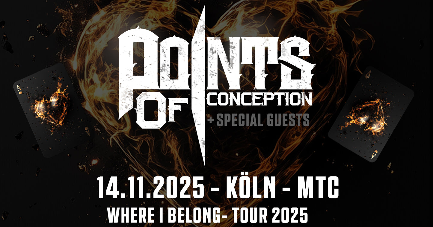 Points Of Conception - Ticket - Köln 14.11.2025 VVK
