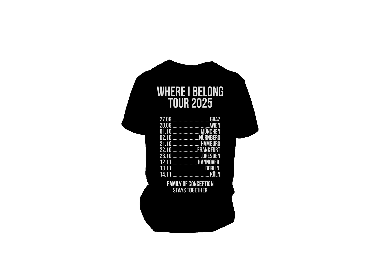 Limited - Where I Belong T-Shirt