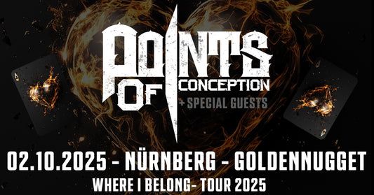 Points Of Conception - Ticket - Nürnberg 02.10.2025 VVK