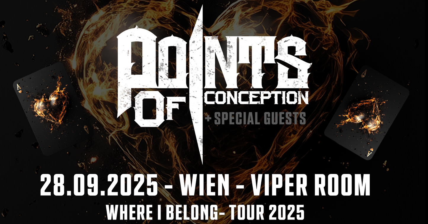 Points Of Conception - Ticket - Wien 28.09.2025 VVK